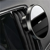 Baseus NeoGravity Magnetic szellőzőrácsra, műszerfalra rögzíthető autós telefontartó, fekete
