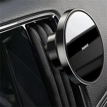 Baseus NeoGravity Magnetic szellőzőrácsra, műszerfalra rögzíthető autós telefontartó, fekete