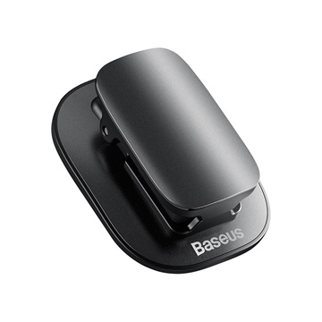 Baseus Platinum öntapadó szemüvegtartó csipesz, fekete