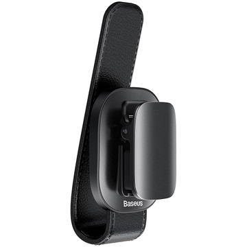 Baseus Platinum szemüvegtartó csipesz, fekete