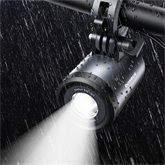 Baseus PrimeTrip 2-in-1 kerékpáros lámpa és telefontartó, fekete