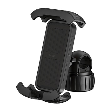 Baseus QuickGo kormányrúdra rögzíthető, kerékpáros telefontartó, fekete