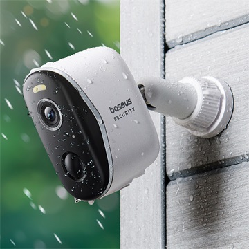 Baseus Security N1 2K kültéri biztonsági kamera, fehér