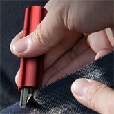 Baseus Sharp Tool Safety Hammer vészhelyzeti autós szerszám, piros