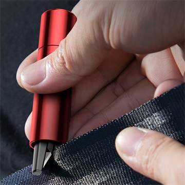 Baseus Sharp Tool Safety Hammer vészhelyzeti autós szerszám, piros