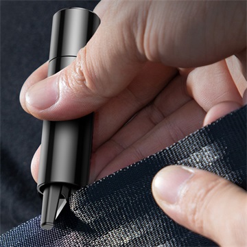 Baseus Sharp Tool Safety Hammer vészhelyzeti autós szerszám, szürke