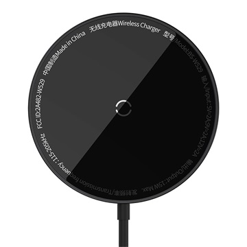 Baseus Simple Mini3 Magnetic vezeték nélküli töltő 15W, fekete