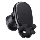 Baseus Stable Gravitational Air szellőzőrácsra rögzíthető gravitációs autós telefontartó, fekete