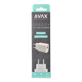 AVAX CH320 SPEEDY USB-A + USB-C 20W hálózati töltő