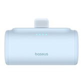 Baseus Compact gyorstöltő powerbank 5000 mAh, 20W iPhone csatlakozóval, kék