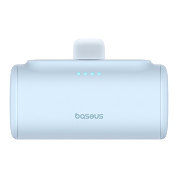 Baseus Compact gyorstöltő powerbank 5000 mAh, 20W iPhone csatlakozóval, kék