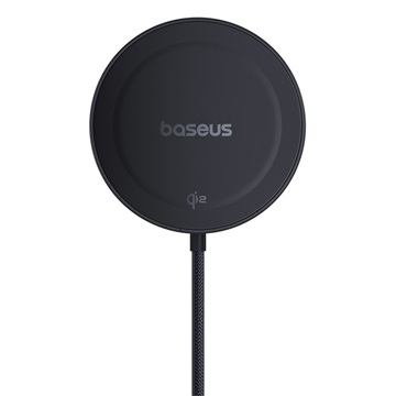 Baseus Simple Mini4 Magnetic vezeték nélküli töltő 15W, fekete
