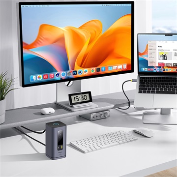 Baseus Spacemate 11-in-1 HUB és töltőállomás, szürke