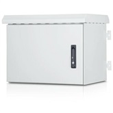 FORMRACK 12U 600x600 IP66 kültéri fali rack szekrény, dupla rétegű