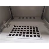 FORMRACK 16U 600x600 IP66 kültéri fali rack szekrény 