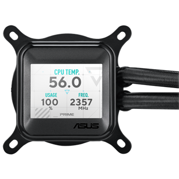 ASUS PRIME LC 360 ARGB LCD - Vízhűtés