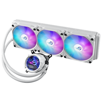 ASUS ROG STRIX LC III 360 - ARGB LCD WHT - Vízhűtés