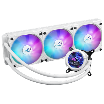 ASUS ROG STRIX LC III 360 - ARGB LCD WHT - Vízhűtés