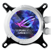 ASUS ROG STRIX LC III 360 - ARGB LCD WHT - Vízhűtés
