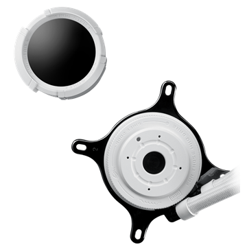 ASUS ROG STRIX LC III 360 - ARGB LCD WHT - Vízhűtés