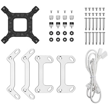 DeepCool LT360 WH ARGB - Vízhűtés - R-LT360-WHAMNC-G-1