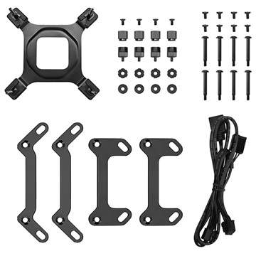DeepCool MYSTIQUE 240 ARGB - Vízhűtés - R-LX550-BKADSNC-G-1