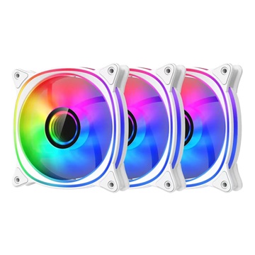 LC Power LC-CF-120-ARGB-KIT-R-W - fehér