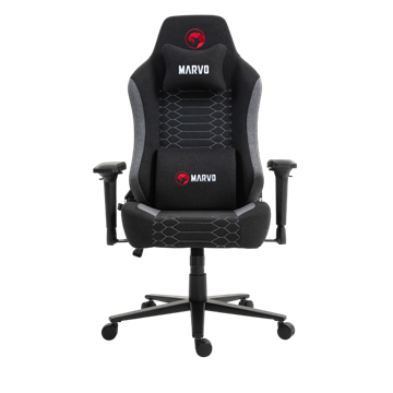 MARVO Kahn Gray gaming szék - fekete/szürke