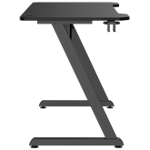 White Shark HELIX gamer asztal - fekete