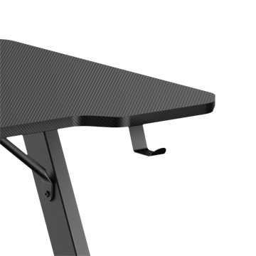 White Shark HELIX gamer asztal - fekete