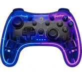 MARVO Ghost 40  - vezeték nélküli kontroller - átlátszó - RGB világítás