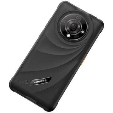 HAMMER Iron 6 6,56" 6/128GB Dual SIM okostelefon - fekete