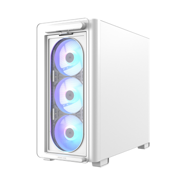 ASUS A23 PLUS - micro-ATX számítógépház - fehér