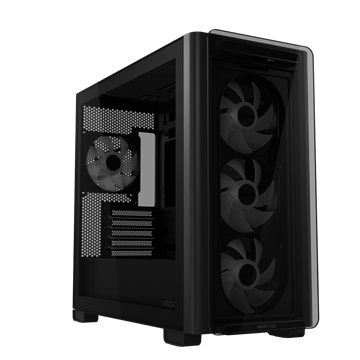 ASUS A23 PLUS - micro-ATX számítógépház - fekete