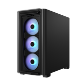 ASUS A23 PLUS - micro-ATX számítógépház - fekete