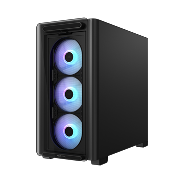 ASUS A23 PLUS - micro-ATX számítógépház - fekete