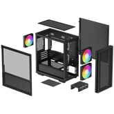 DeepCool Micro - CH360 - Fekete - R-CH360-BKAPE3-G-1