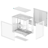 DeepCool Midi - CG530 WH - Fehér - R-CG530-WHNDA0-G-1