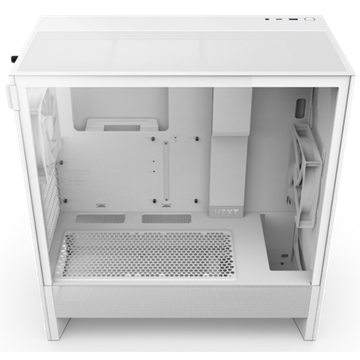 NZXT Midi - H5 Flow (2024) - Matt fehér - CC-H52FW-01