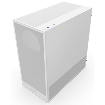 NZXT Midi - H5 Flow (2024) - Matt fehér - CC-H52FW-01