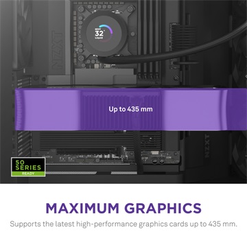 NZXT Midi - H9 Flow (2025) - Matt fekete - CM-H92FB-01