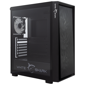 White Shark Midi - GCC-2401B WARHEAD - fekete