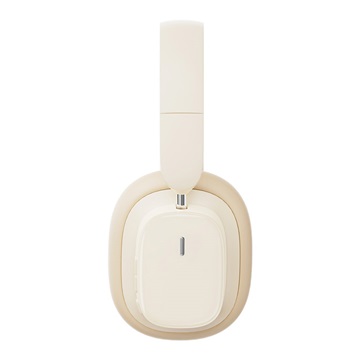 Baseus Bowie H1i Noise Cancelling Wireless Headphones vezeték nélküli fejhallgató, fehér