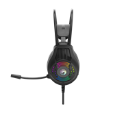 MARVO Akari 30 vezetékes fejhallgató - fekete - RGB világítás