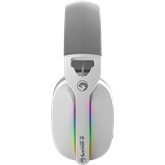 MARVO Pulz 70S vezetékes fejhallgató - fehér - RGB világítás
