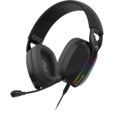 MARVO Pulz 70S vezetékes fejhallgató - fekete - RGB világítás