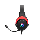 MARVO Tactic 70 vezetékes fejhallgató - fekete - RGB világítás