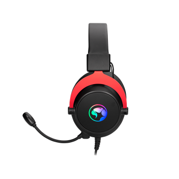 MARVO Tactic 70 vezetékes fejhallgató - fekete - RGB világítás