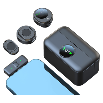 White Shark DSM-06 TASSA vezeték nélküli csiptethető mikrofon