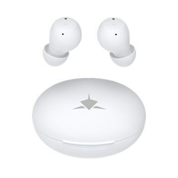 White Shark GEB-TWS02W VORTEX-W fehér bluetooth fülhallgató